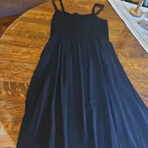 Old Navy Black Mid-length Dress
